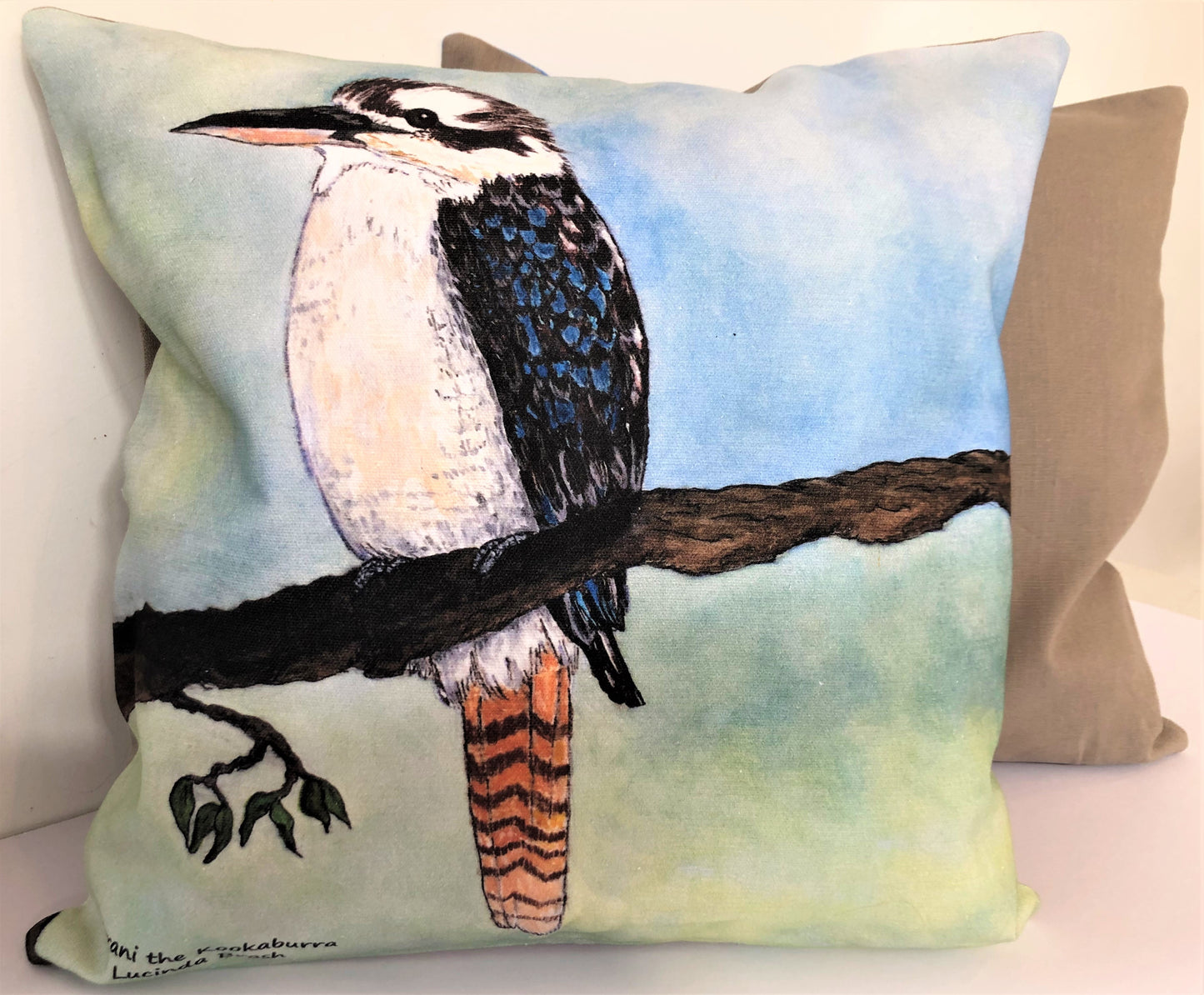 Cushion Cover - Birrani the Kookaburra