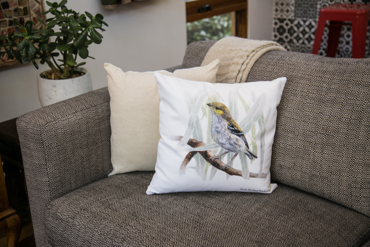 Cushion Covers - Forty-Spotted Pardalote