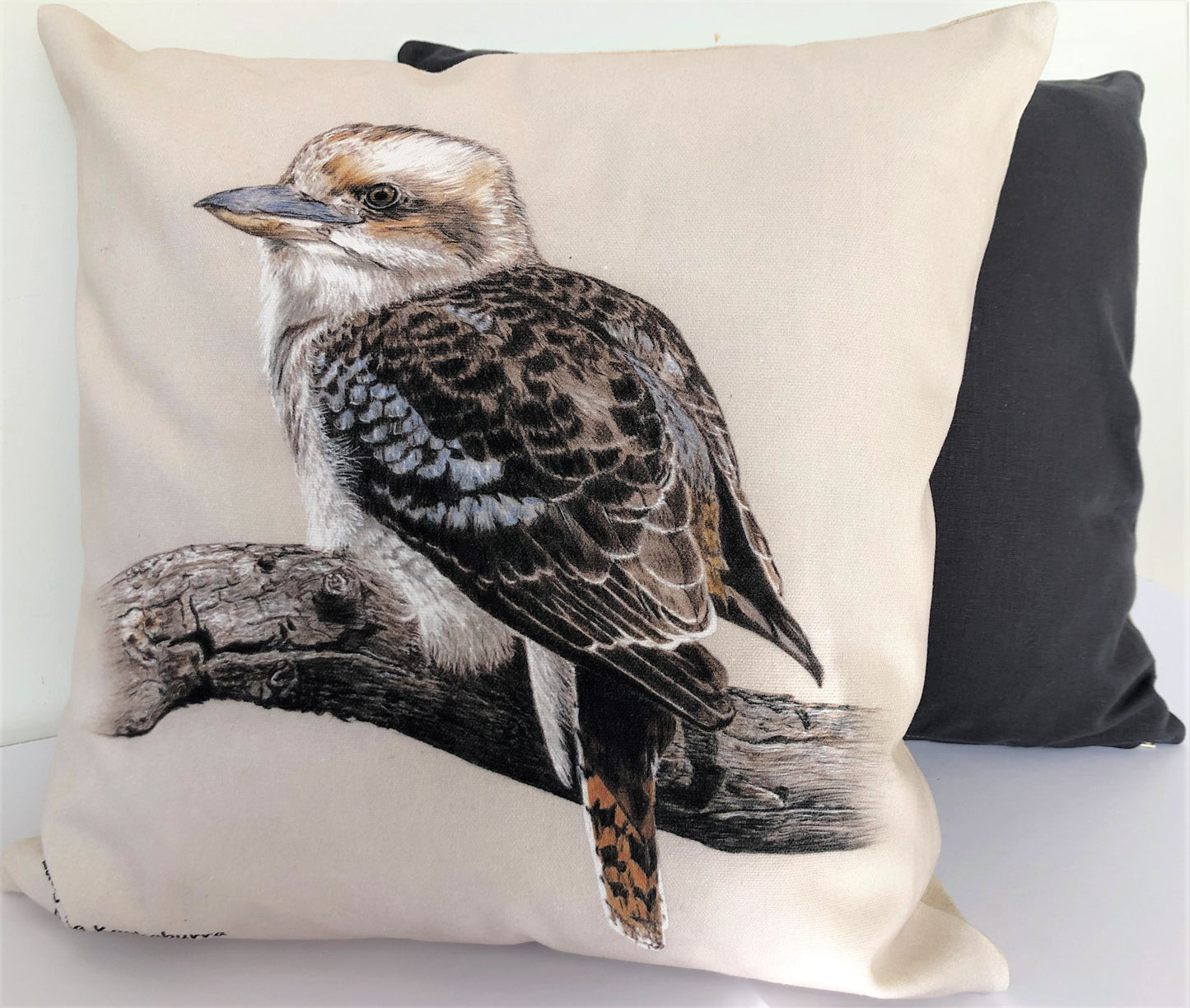 Cushion Cover - Laughing Kookaburra
