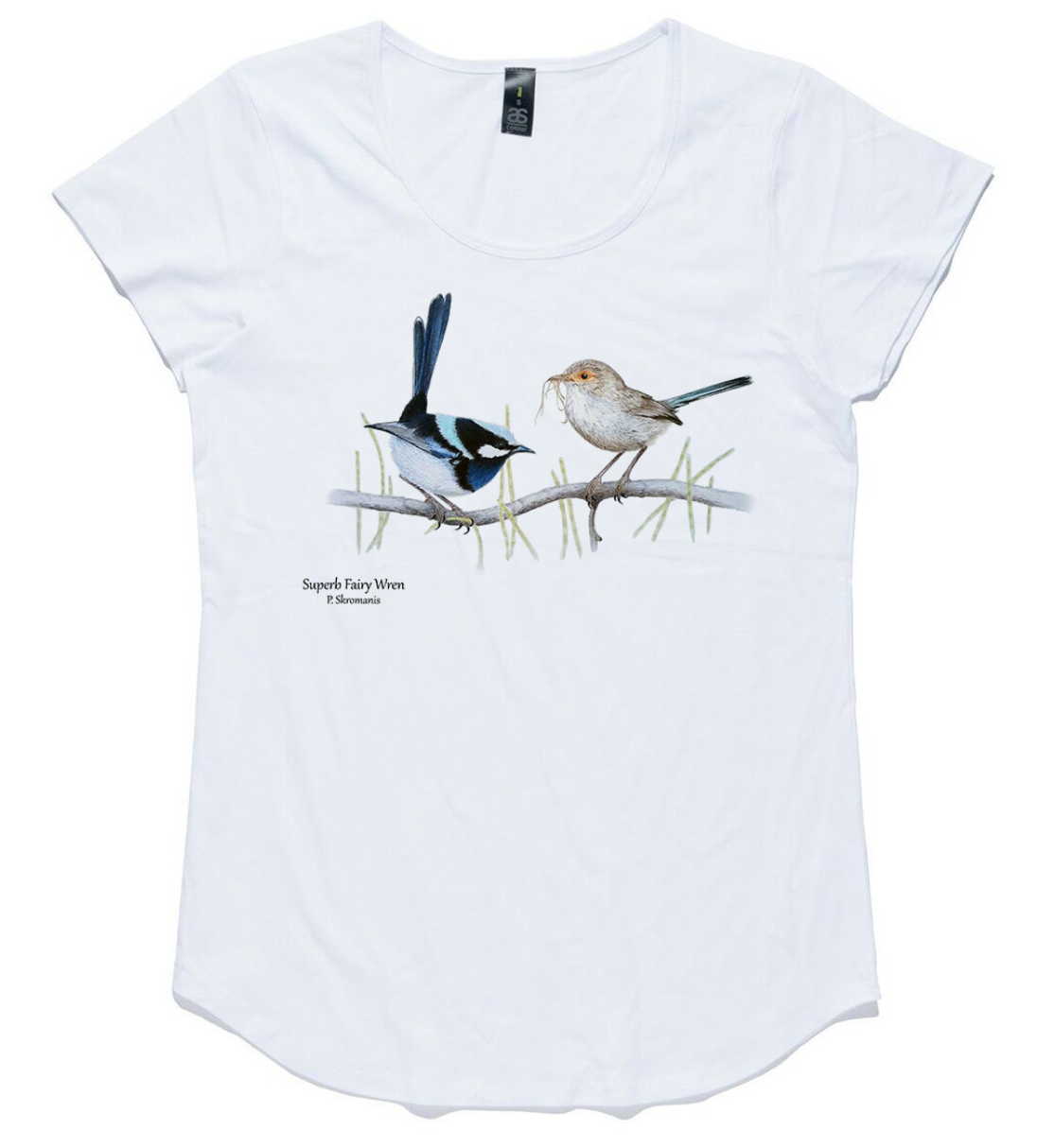T-shirt - Superb Fairy Wren Pair