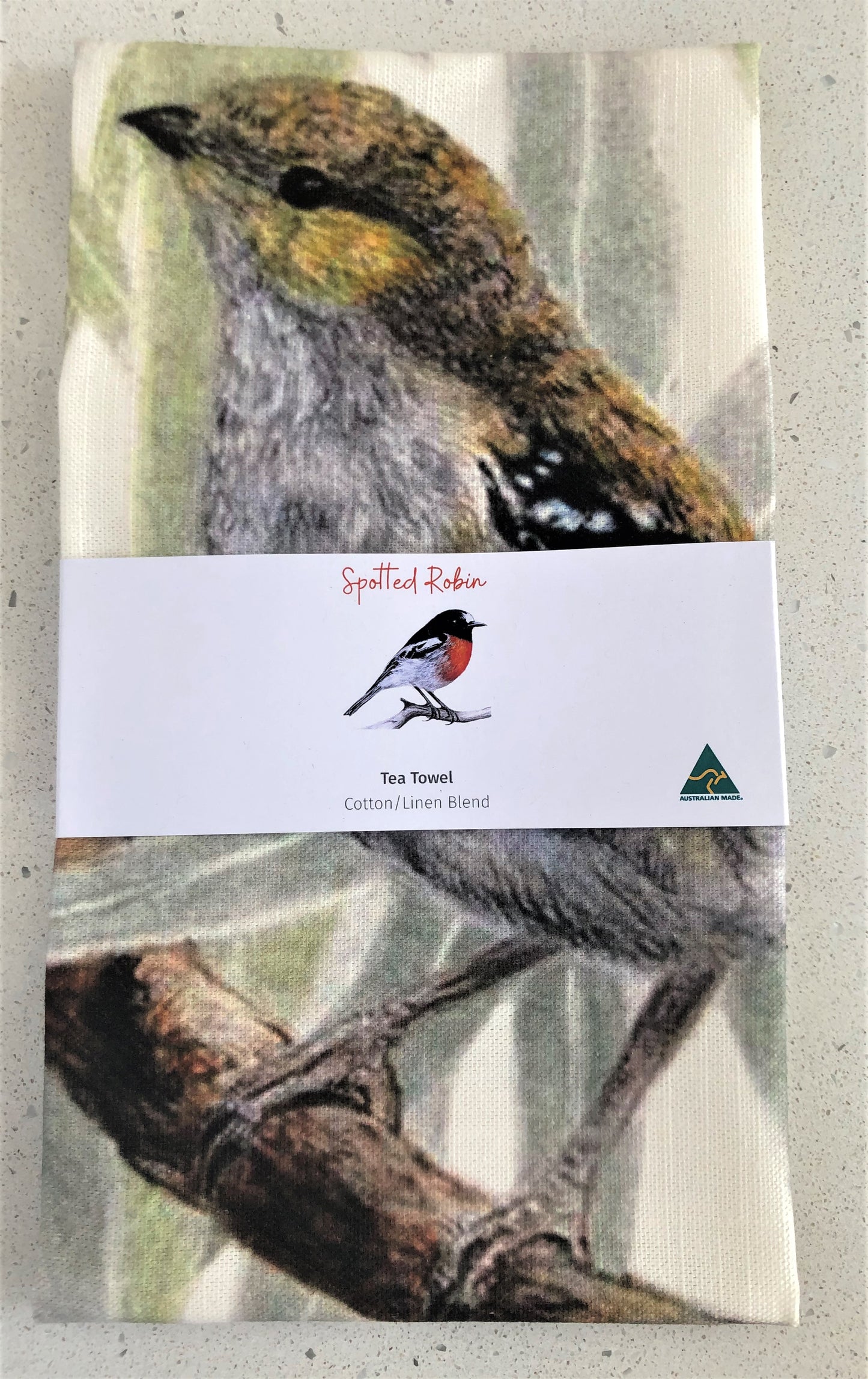 Tea Towel - Forty-Spotted Pardalote