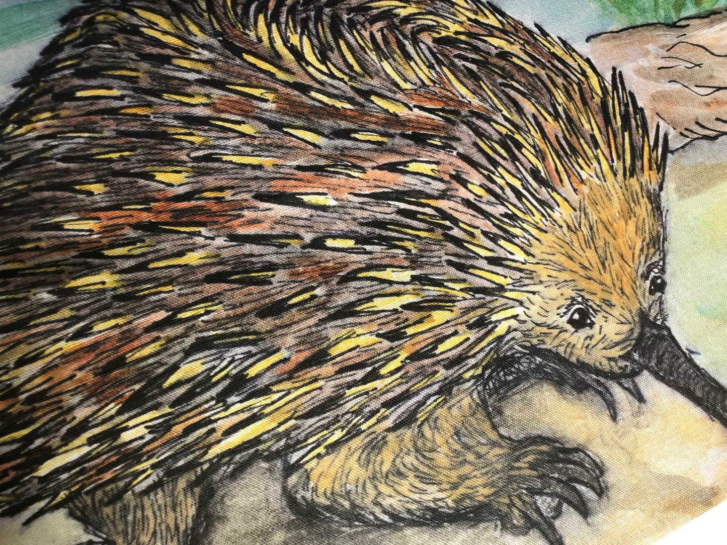 Tea Towel - Kirra the Echidna