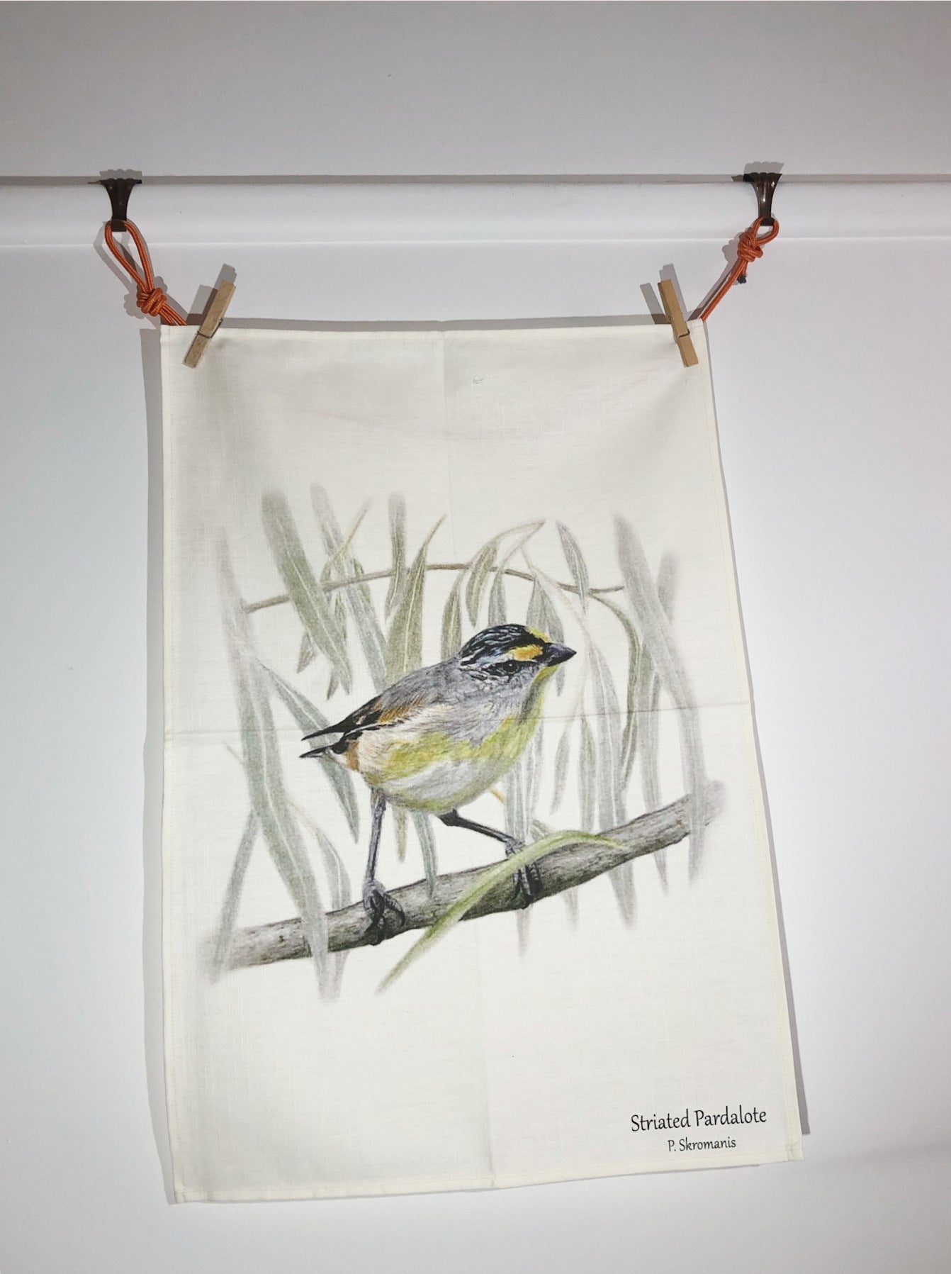 Tea Towel - Striated Pardalote