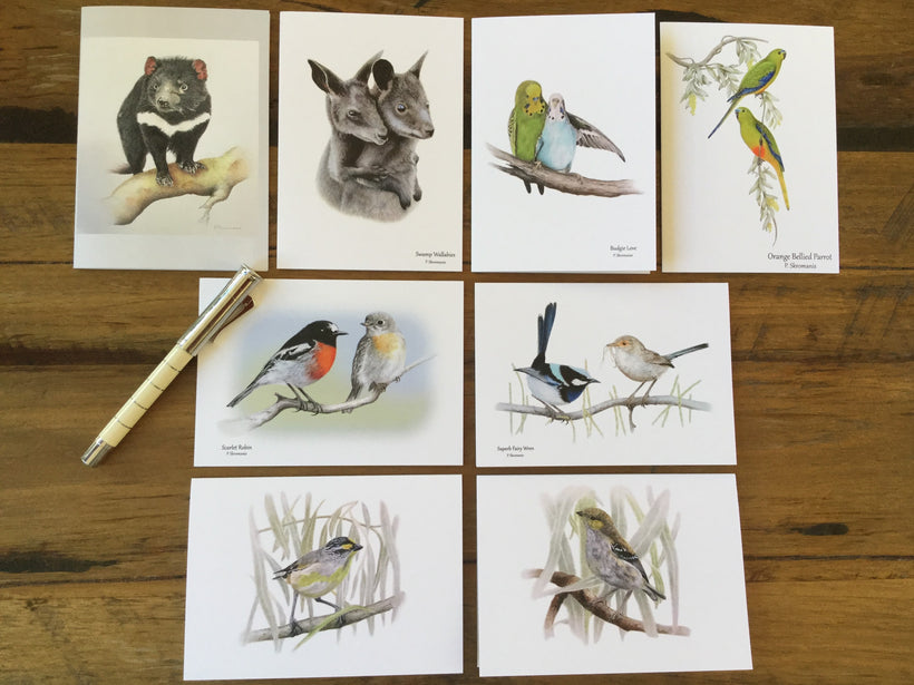 Greeting Cards by Spotted Robin