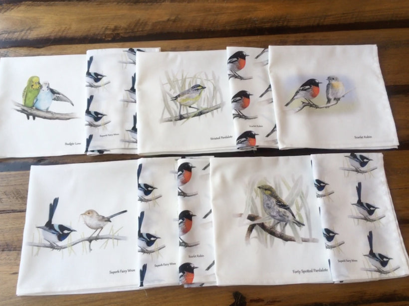 Dining Napkins by Spotted Robin