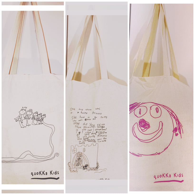 Unique and Quirky Calico Bags - Inspired by our Kids