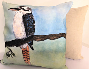 Cushion Cover - Birrani the Kookaburra