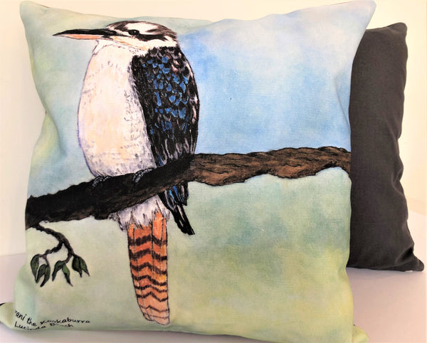 Cushion Cover - Birrani the Kookaburra