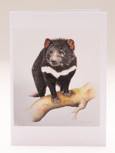 Greeting Card - Tasmanian Devil