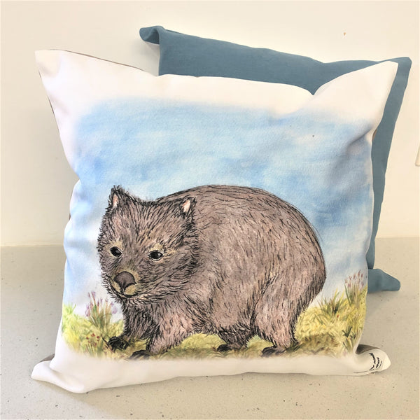 Cushion Cover - Hatty the Wombat