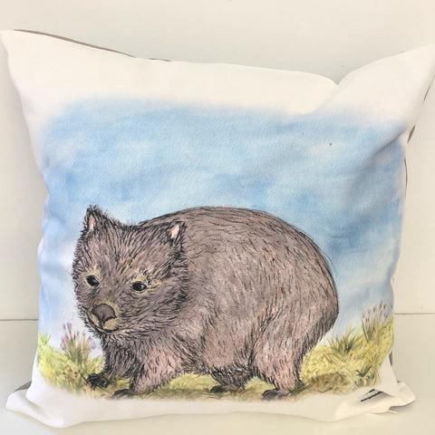 Cushion Cover - Hatty the Wombat