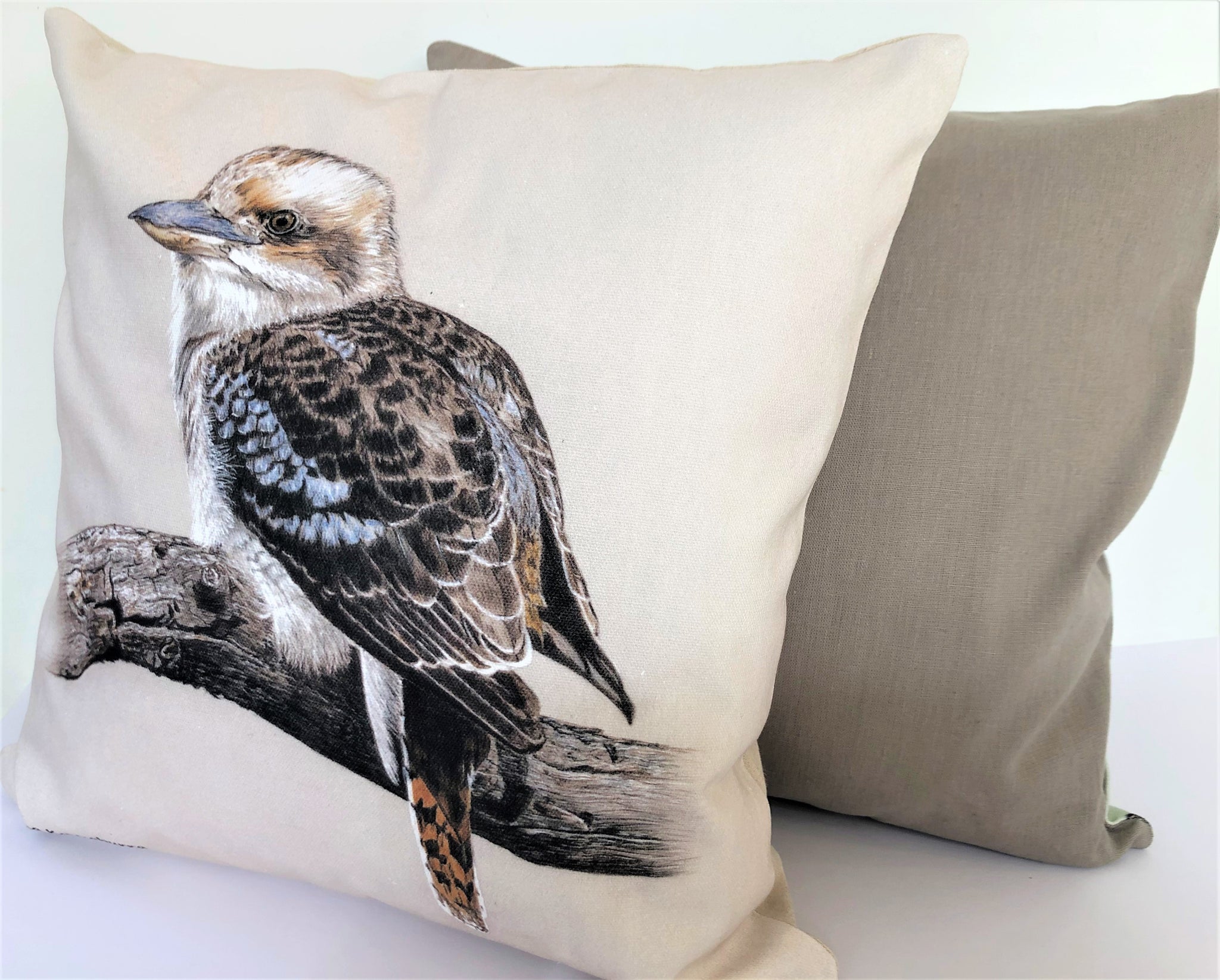 Cushion Cover - Laughing Kookaburra