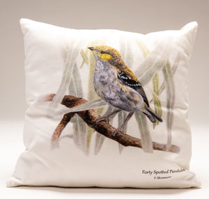 Cushion Covers - Forty-Spotted Pardalote