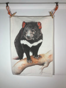 Tea Towel - Tasmanian Devil