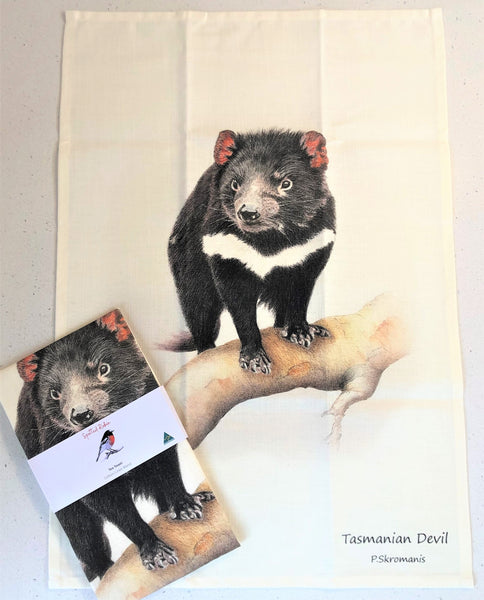 Tea Towel - Tasmanian Devil